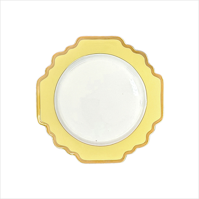 Teller flach 21cm _Sunflower zitronengelb__top